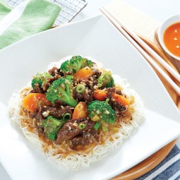 Bihun Brokoli Sapi Lada Hitam